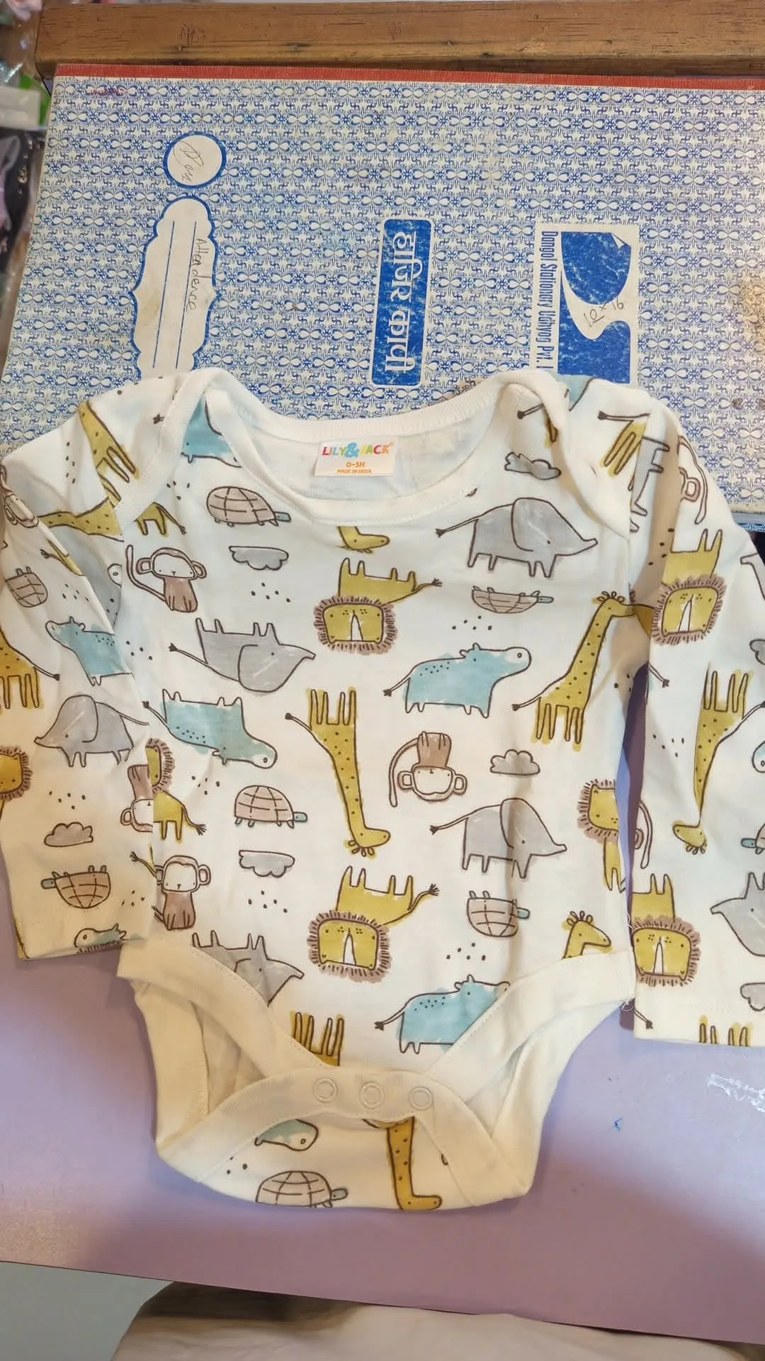 romper 3 pc box(lily&jack)