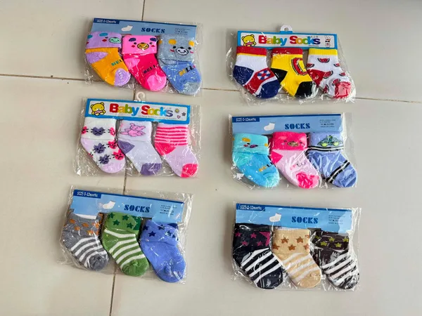 newborn 3 pc socks