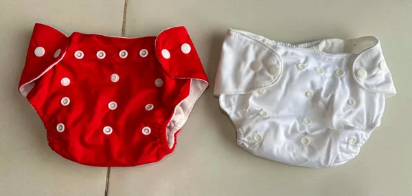 button diaper