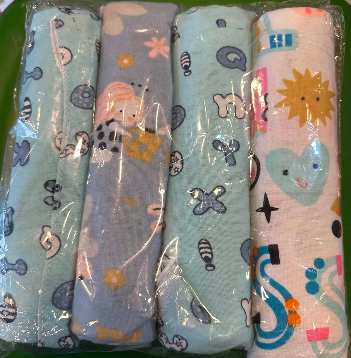 baby swaddle 4 pc