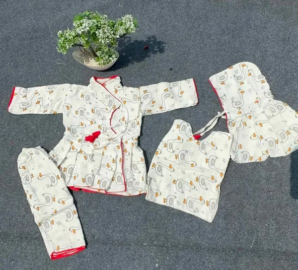 muslin frock set