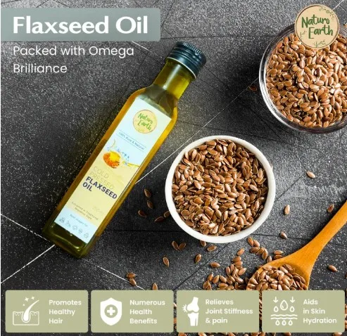  Cold Pressed Flax Seed Oil