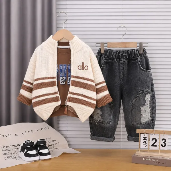 Boys 3 Piece Imported Cord Set