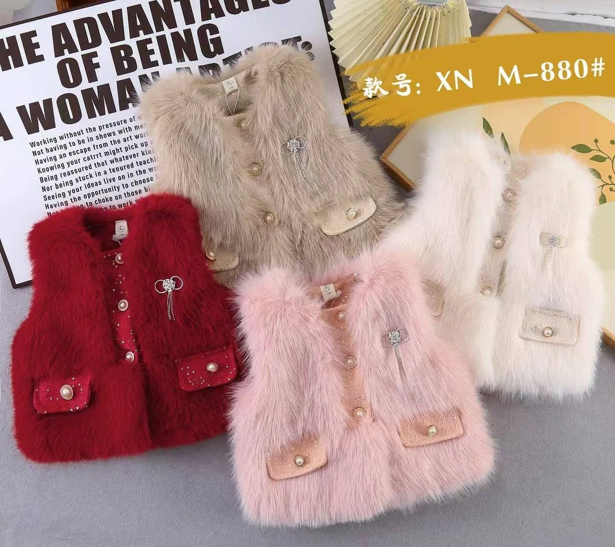 Stylish Winter Sleeveless Coat